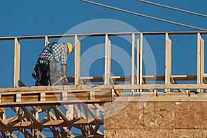 Construction Worker and Nail Gun 2