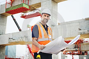 Construction Worker Planning Contractor Developer Concept