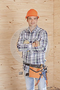 Construction worker on site