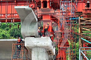 Construction worker at site