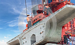 Construction worker at site