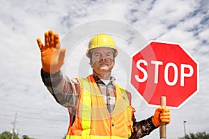 Construction Worker Stop img