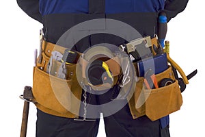 Construction worker tool belt