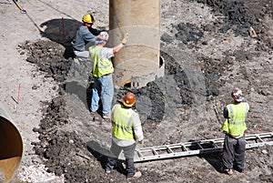 Construction workers photo