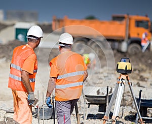 Construction workers