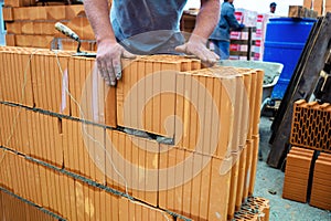 Construction workers on construction job site