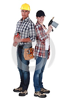 Construction workers