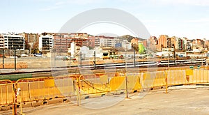 Construction works for the adaptation of the high-speed train AVE, Barcelona