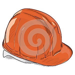Constructions helmet icon.