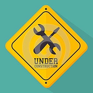 Constructions and tools theme design.