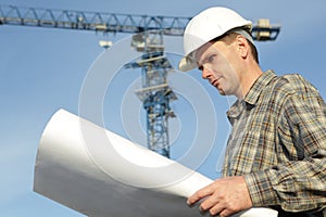 Constructor with blueprints photo