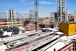 Constuction of a new building