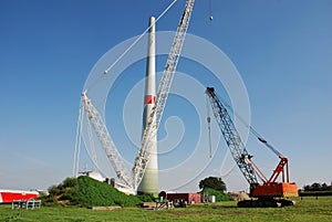 Constuction windturbine