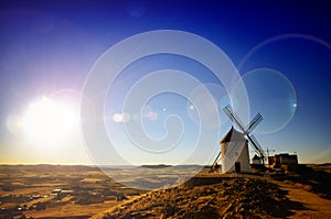 Consuegra is a litle town in the Spanish region of Castilla-La M