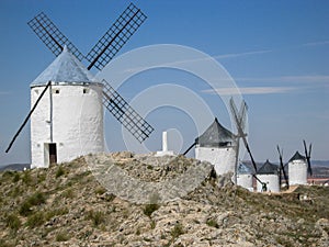 Consuegra Spain windmills photo