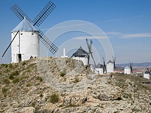 Consuegra Spain windmills photo
