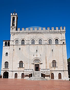 Consul Palace. Gubbio. Umbria. photo