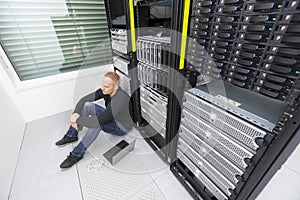 IT consultant in datacenter with tough problems