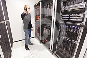 It consultant work in large datacenter