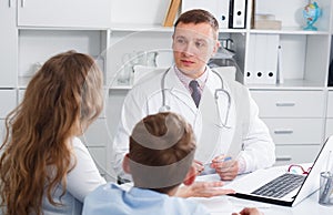 Consultation with doctor