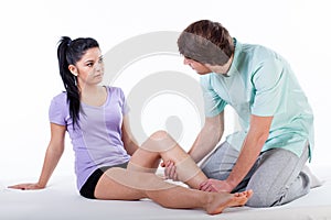 Consultation with rehabilitation specialist