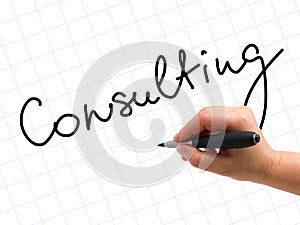 Consulting Handwritten