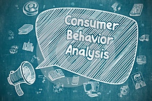 Consumer Behavior Analysis - Business Concept.