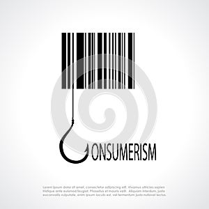 Consumerism poster photo