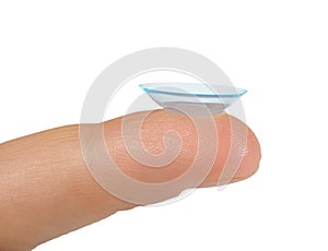 Contact lens bended in wrong direction