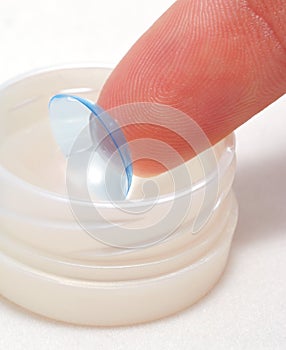 Contact lens cleaning