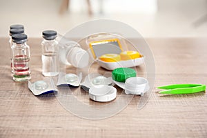 Contact lenses and accessories