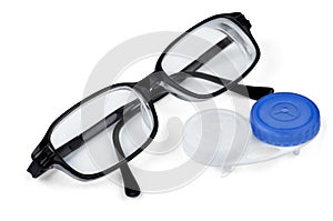 Contact lenses and glasses