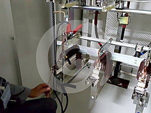 Contact resistance testing