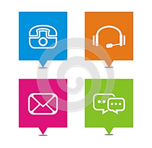 Contact square pointers