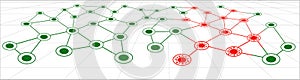 Contact tracing location route map for coronavirus covid19 government GPS tracking