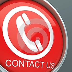 Contact Us Button Shows Helpdesk