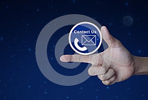 Contact us concept