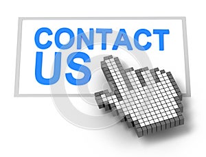 Contact us concept