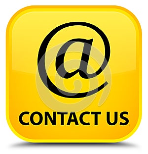 Contact us (email address icon) special yellow square button