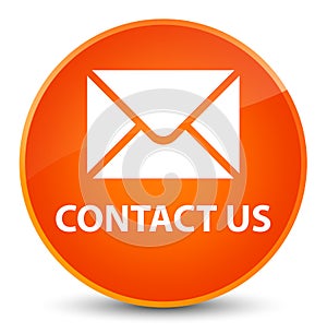 Contact us (email icon) elegant orange round button