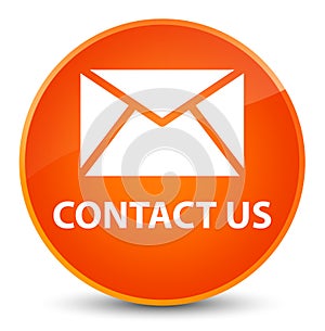 Contact us (email icon) elegant orange round button