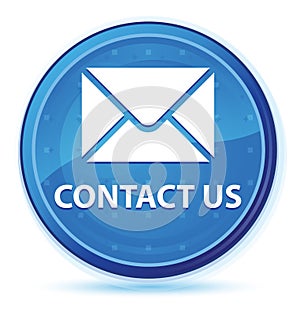 Contact us (email icon) midnight blue prime round button