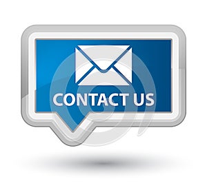 Contact us (email icon) prime blue banner button