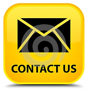 Contact us (email icon) special yellow square button