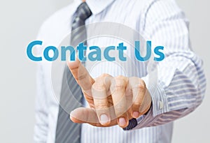 Contact Us Internet Concept