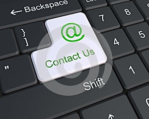 Contact us on the keyboard