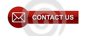 Contact us mail icon button