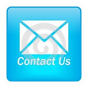 Contact us mail icon web button