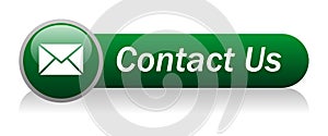 Contact us mail icon web button