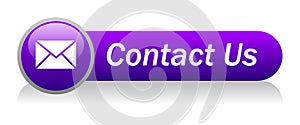 Contact us mail icon web button